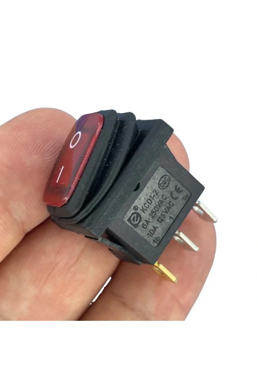 IC-118W Mini Işıklı Körüklü Anahtar 3P
