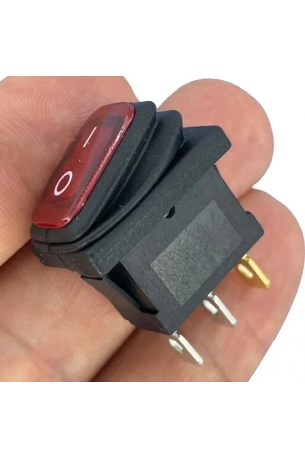IC-118W Mini Işıklı Körüklü Anahtar 3P