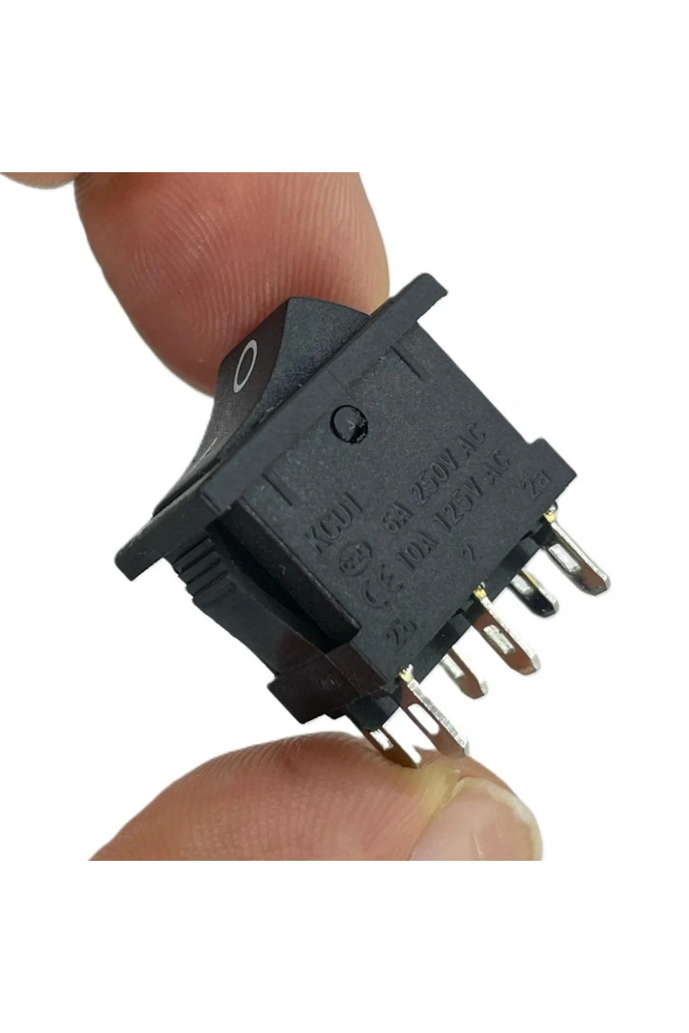 IC-121-6 Mini Işıksız Anahtar ON-OFF 6P