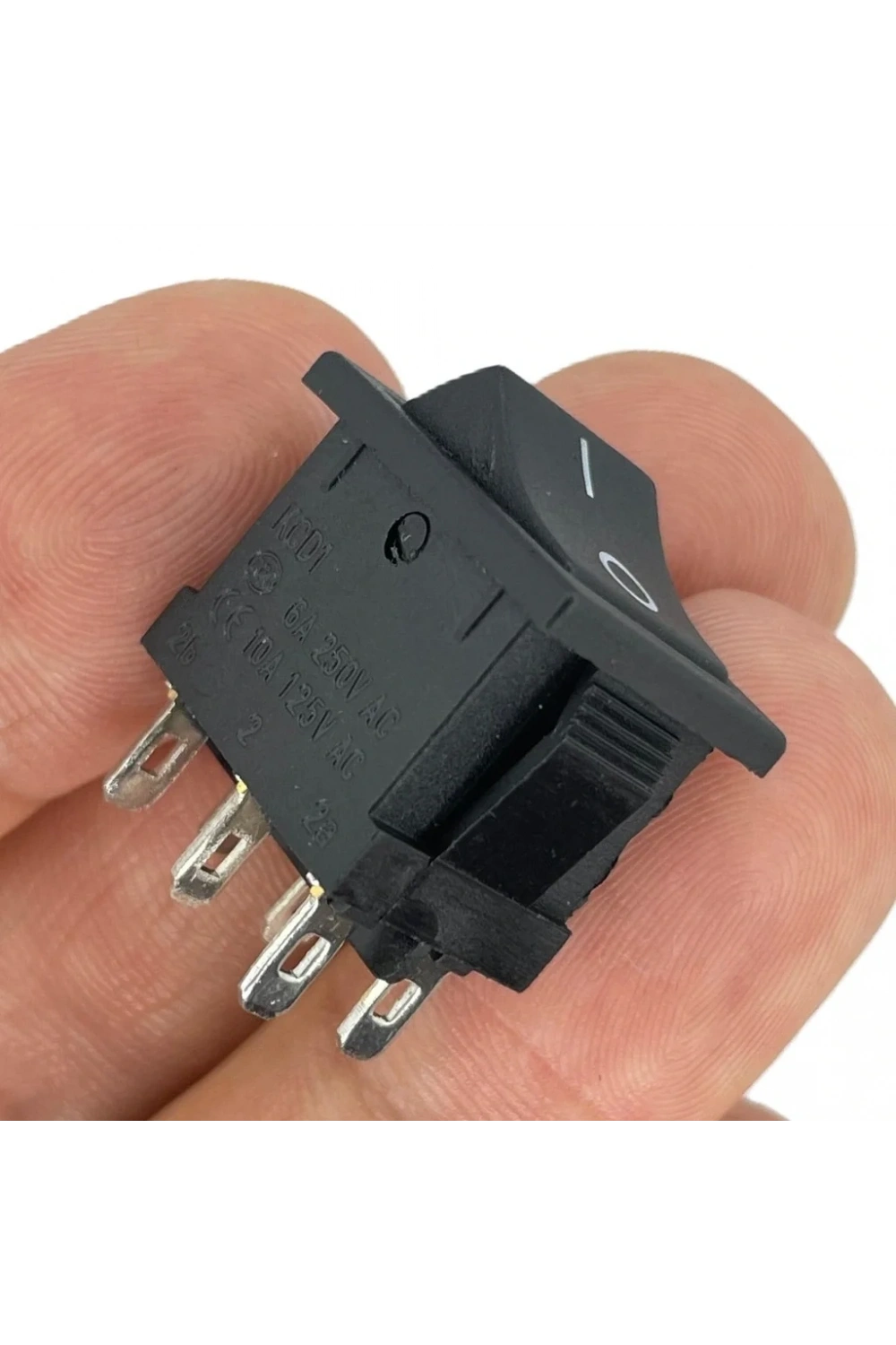 IC-121-6 Mini Işıksız Anahtar ON-OFF 6P