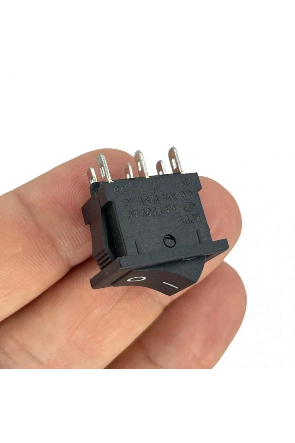 IC-121-6 Mini Işıksız Anahtar ON-OFF 6P