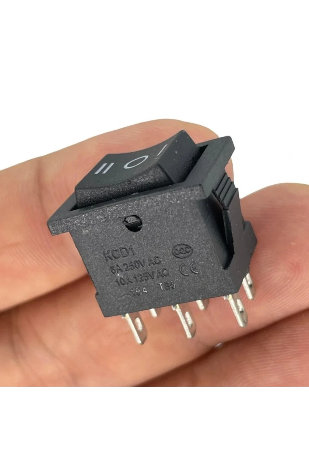 IC-123-6 Mini Işıksız Anahtar On-Off-On 6P