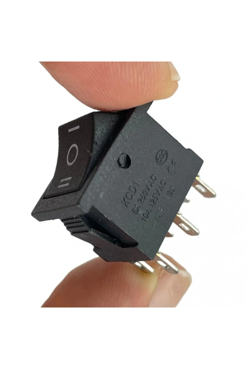 IC-123-6 Mini Işıksız Anahtar On-Off-On 6P