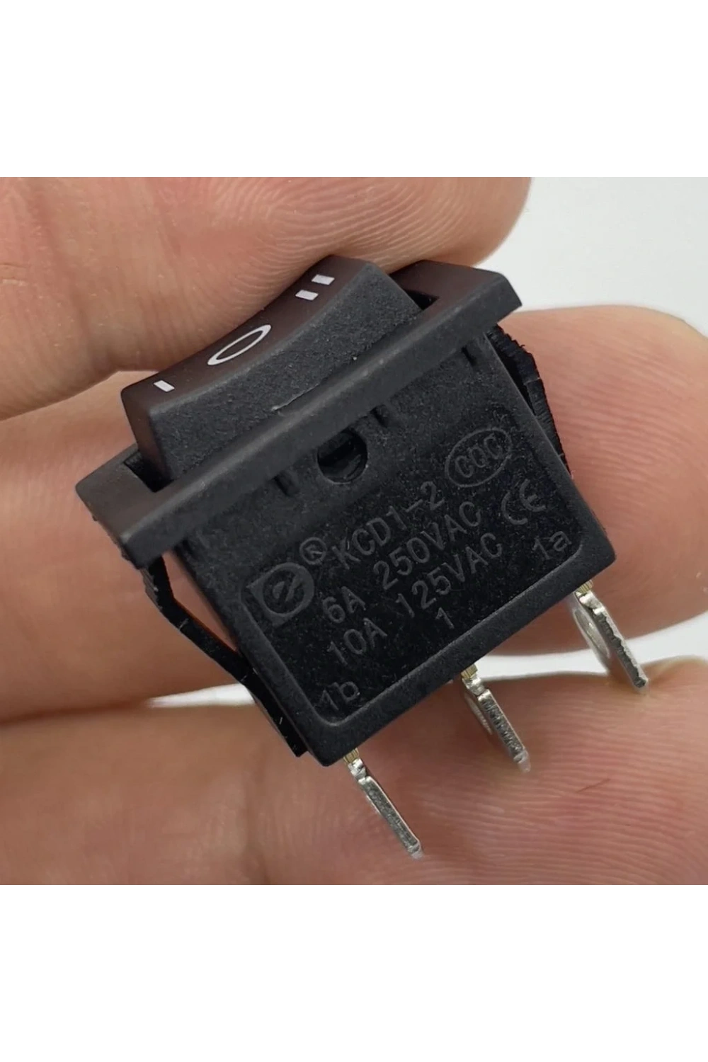 IC-123A Mini Işıksız Yaylı Anahtar Mom-Off-Mom