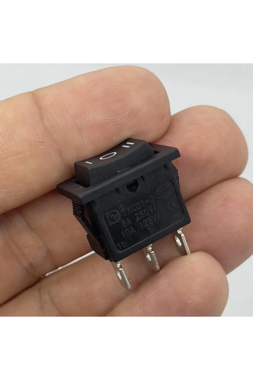 IC-123A Mini Işıksız Yaylı Anahtar Mom-Off-Mom