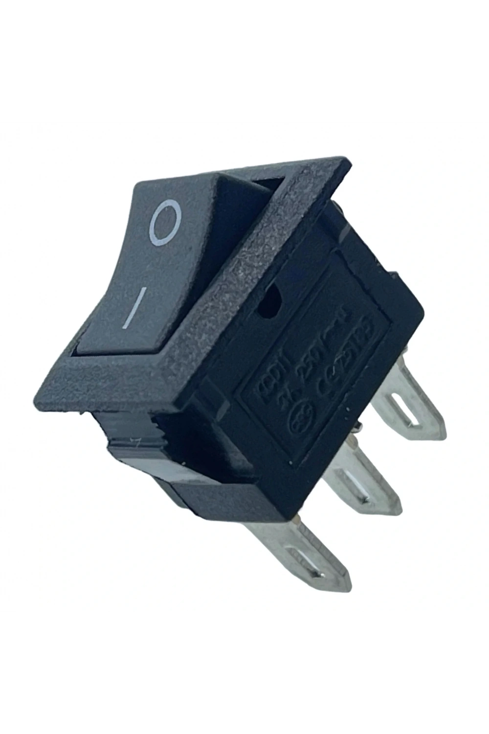 IC-125B-3 Mini Dikdörtgen Işıksız On-Off Anahtar 3 Pin