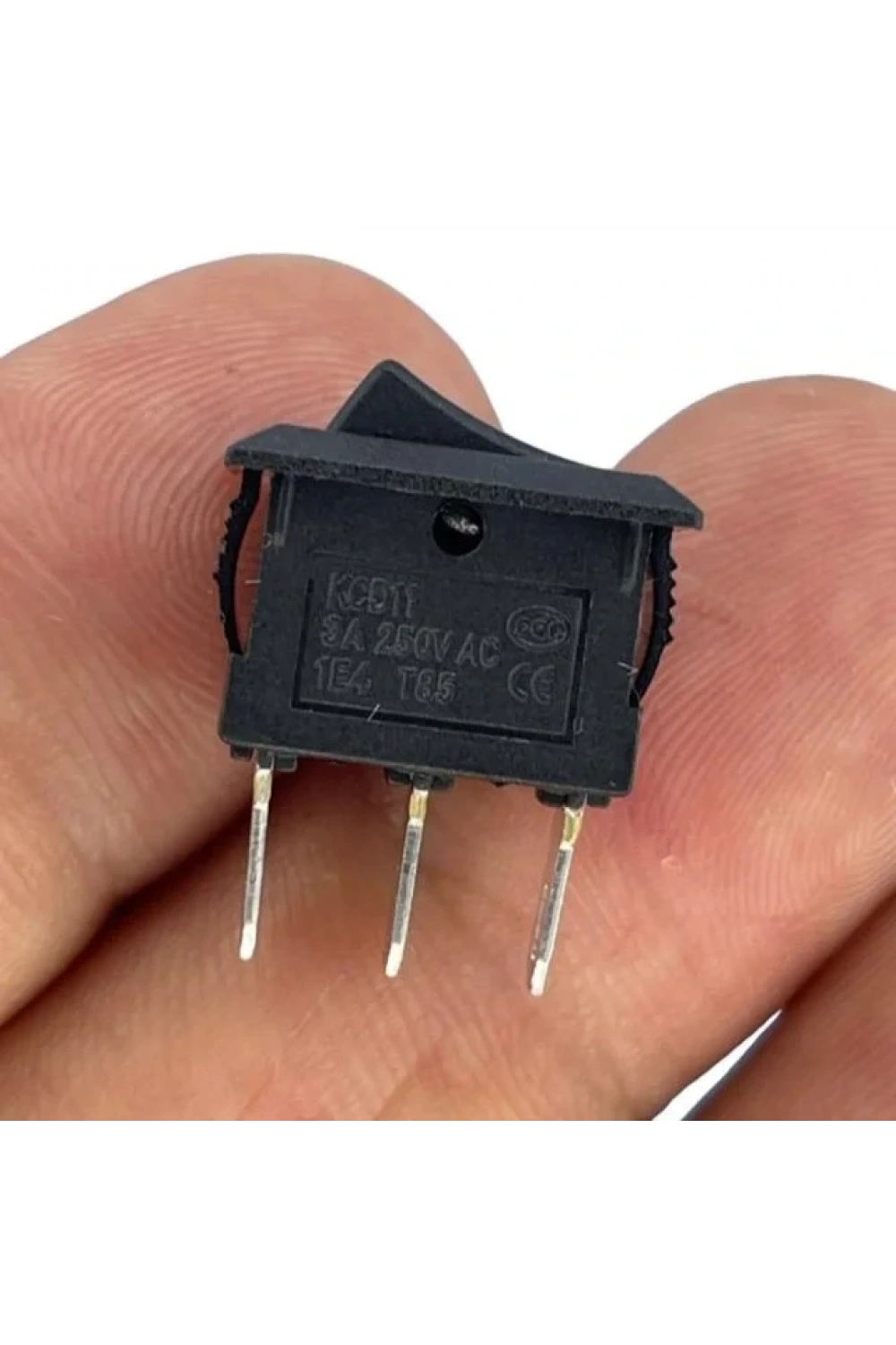 IC-125B-5 Mini Işıksız Anahtar ON-OFF-ON 3P