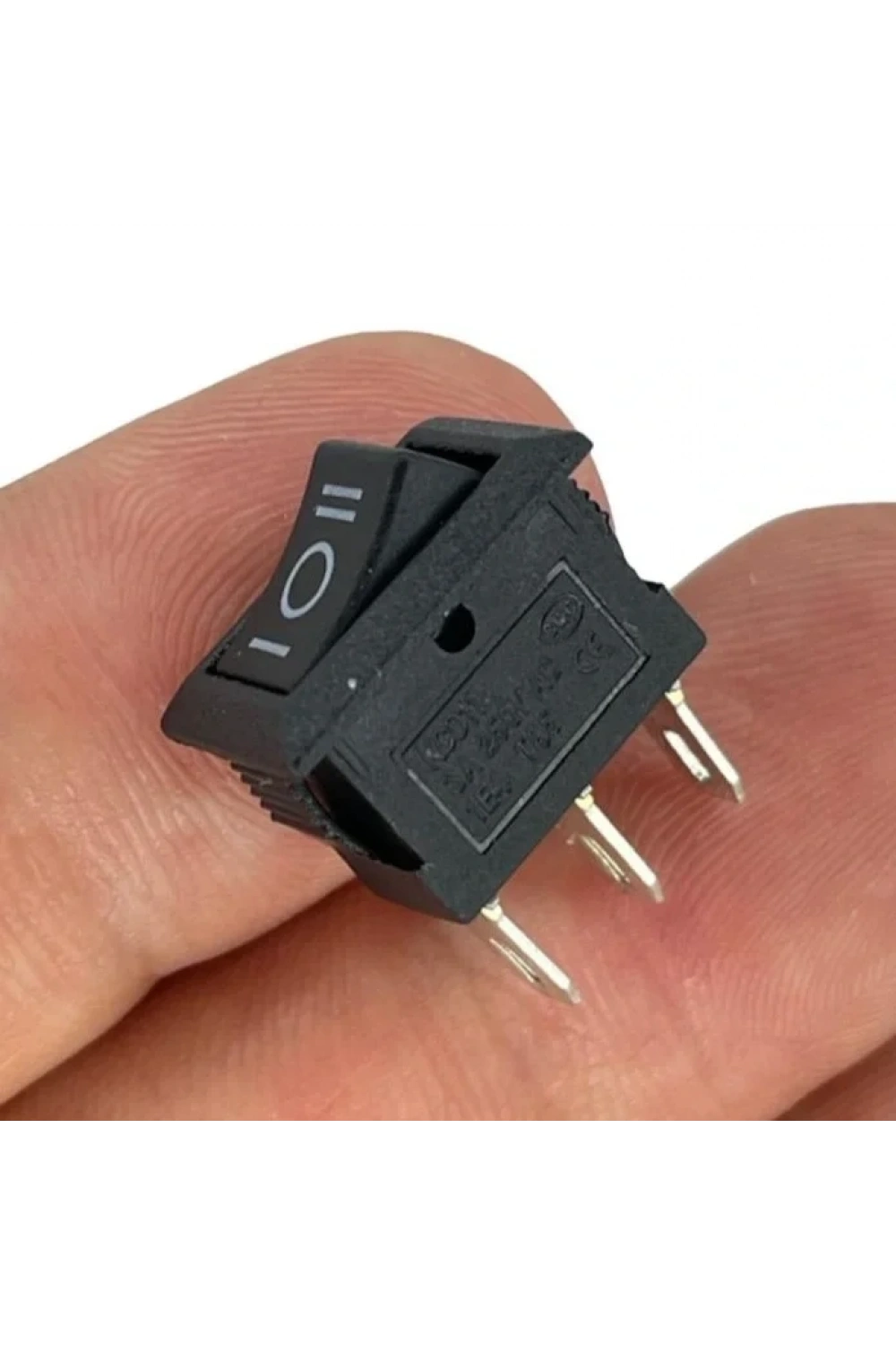 IC-125B-5 Mini Işıksız Anahtar ON-OFF-ON 3P
