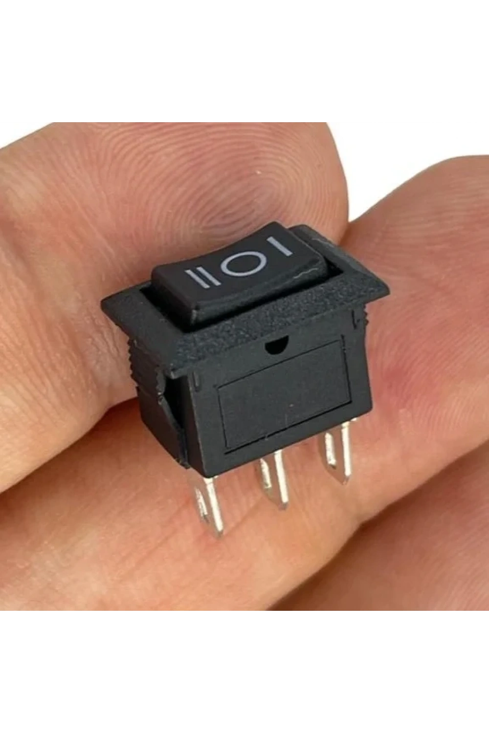IC-125B-5 Mini Işıksız Anahtar ON-OFF-ON 3P