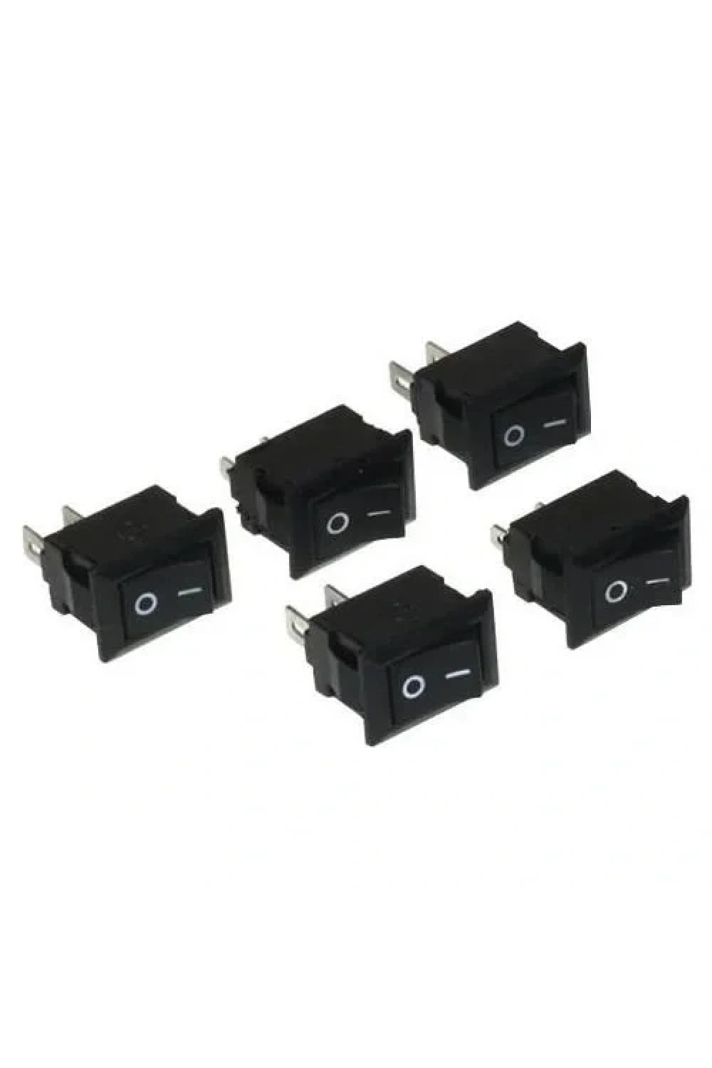 IC-125B Dikdörtgen Işıksız On-Off Anahtar - 2 Pin