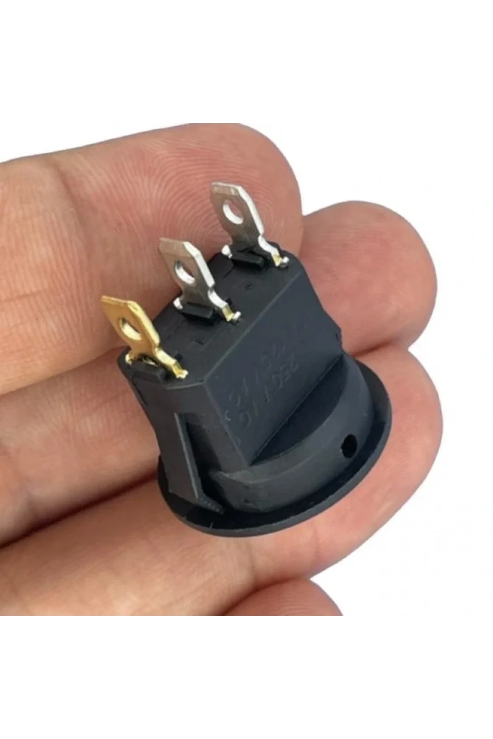 IC-131-0 Mini Yuvarlak Işıklı Anahtar 220V 3P