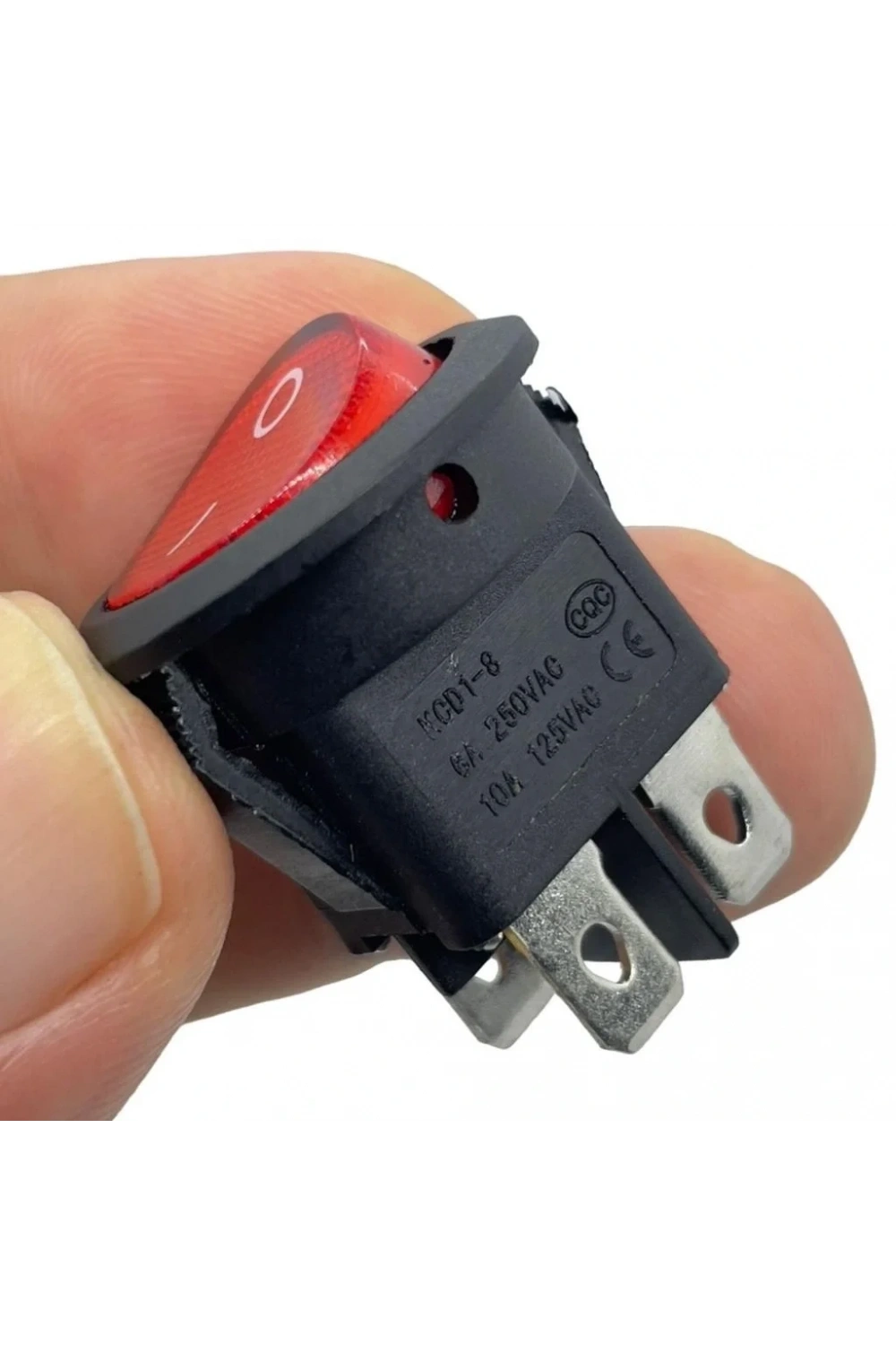 IC-131-4 Yuvarlak Işıklı Anahtar On-Off 4P