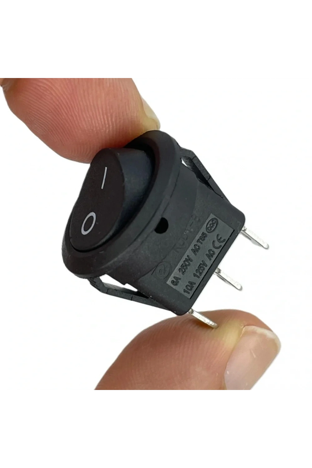 IC-133-3 Yuvarlak Işıksız Anahtar ON-OFF 3P