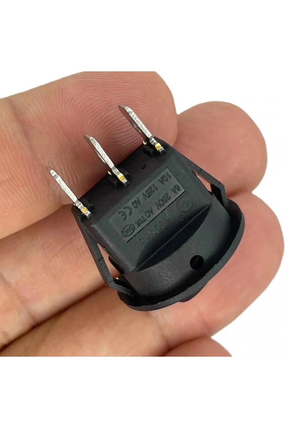 IC-133-3 Yuvarlak Işıksız Anahtar ON-OFF 3P