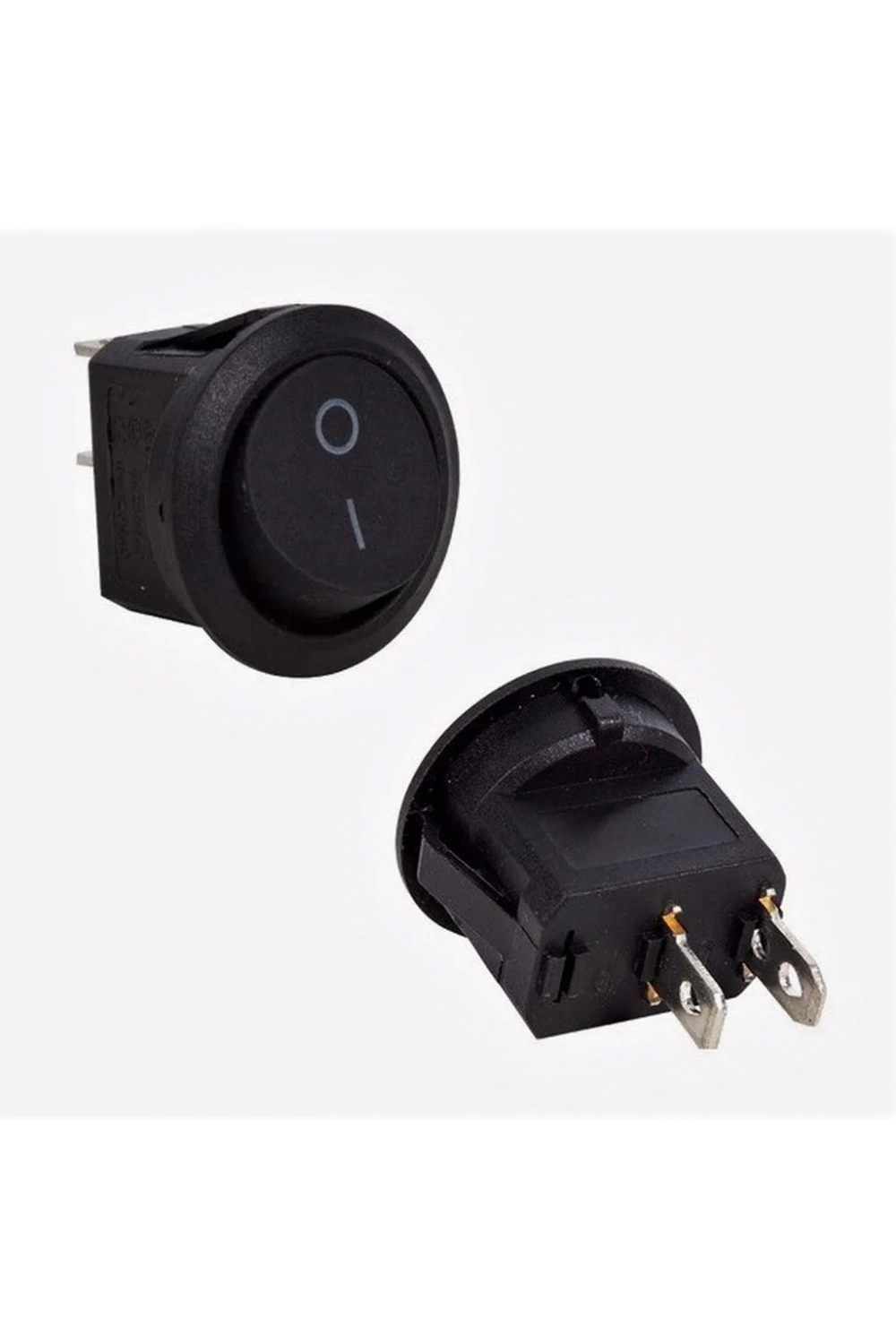 IC-133 Yuvarlak Işıksız Devre Anahtarı On-Off 2P