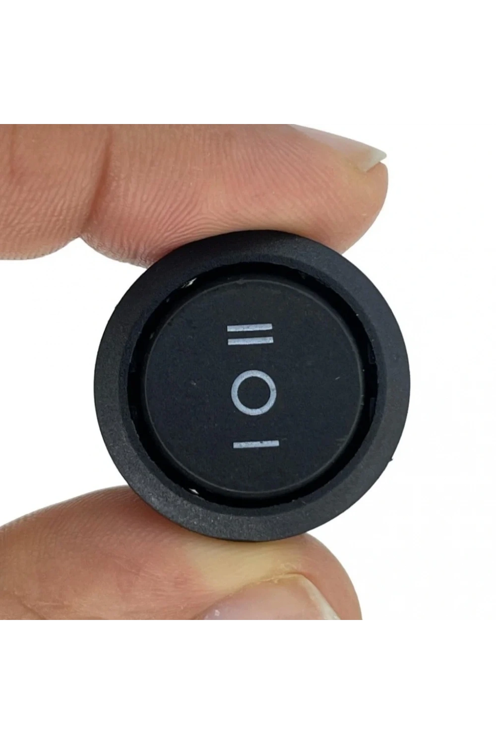 IC-134-6 Yuvarlak Tekne Tipi Anahtar ON-OFF-ON 6P