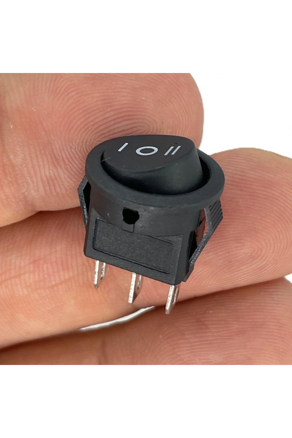 IC-134E-5 Yuvarlak Mini Anahtar ON-OFF-ON 3P
