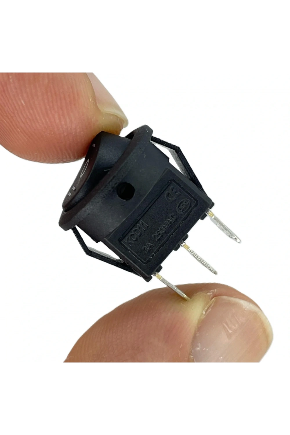 IC-134E-5 Yuvarlak Mini Anahtar ON-OFF-ON 3P