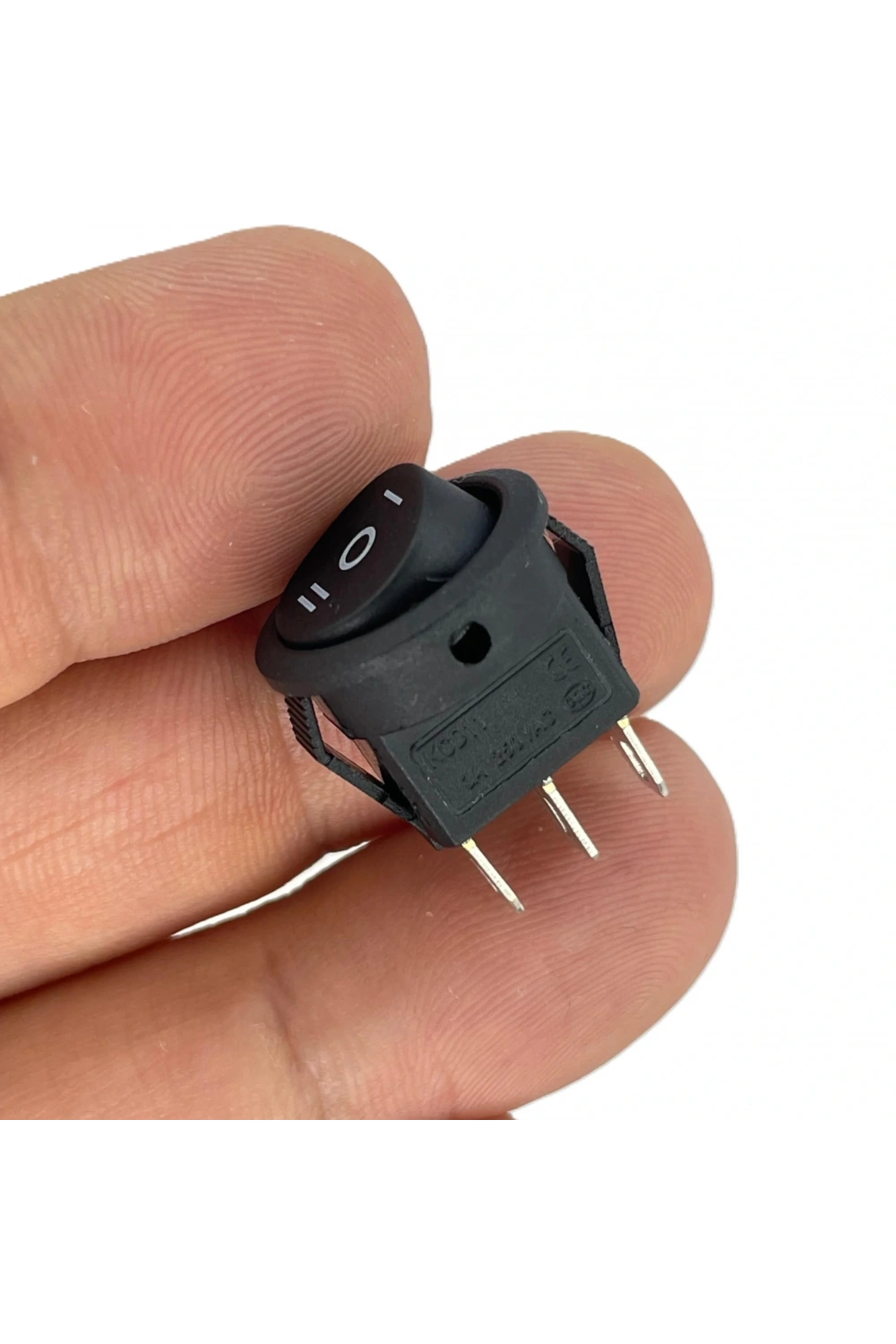 IC-134E-5 Yuvarlak Mini Anahtar ON-OFF-ON 3P