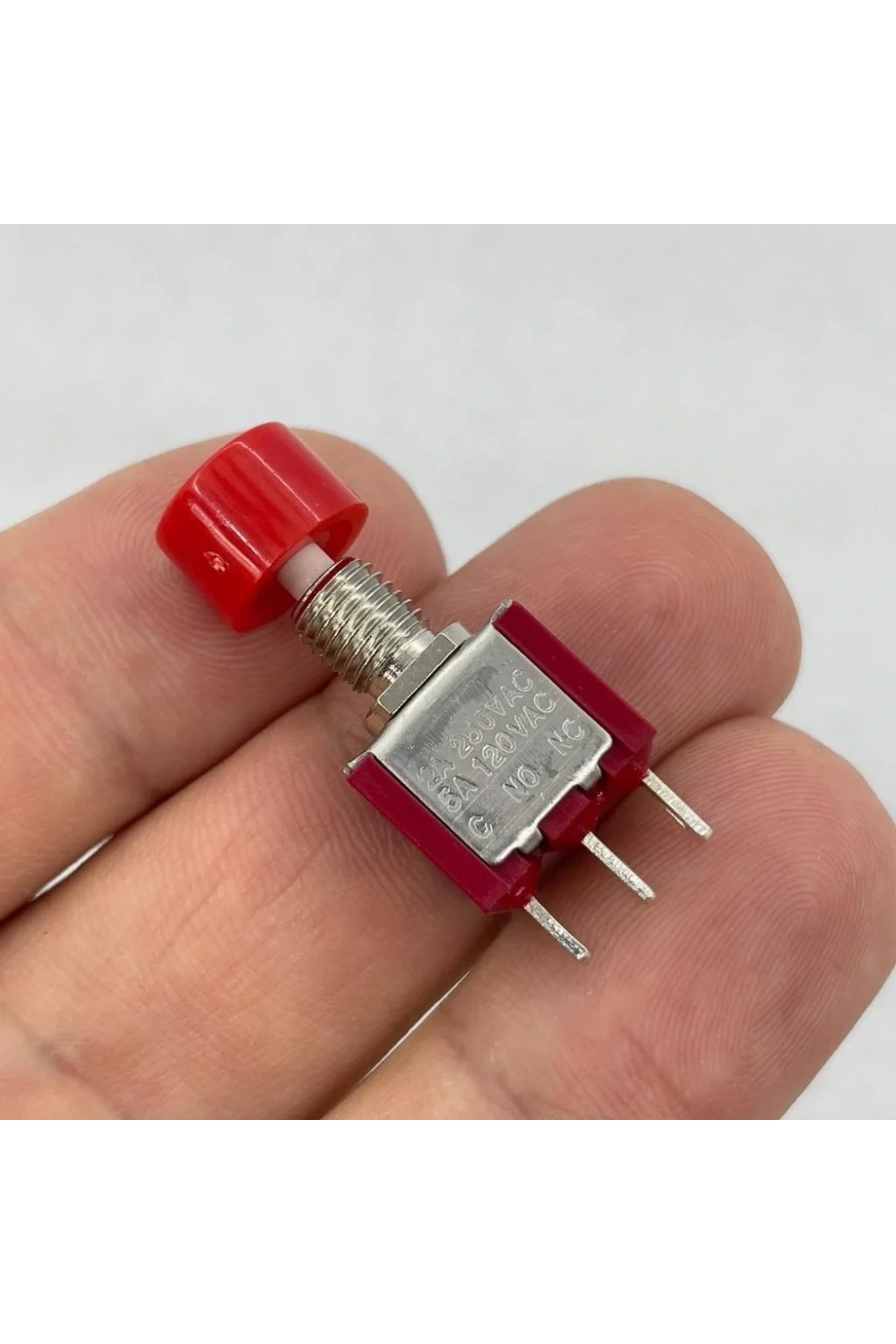 IC-139B Yaylı Buton 6mm 3P 1NO/1NC DS-612