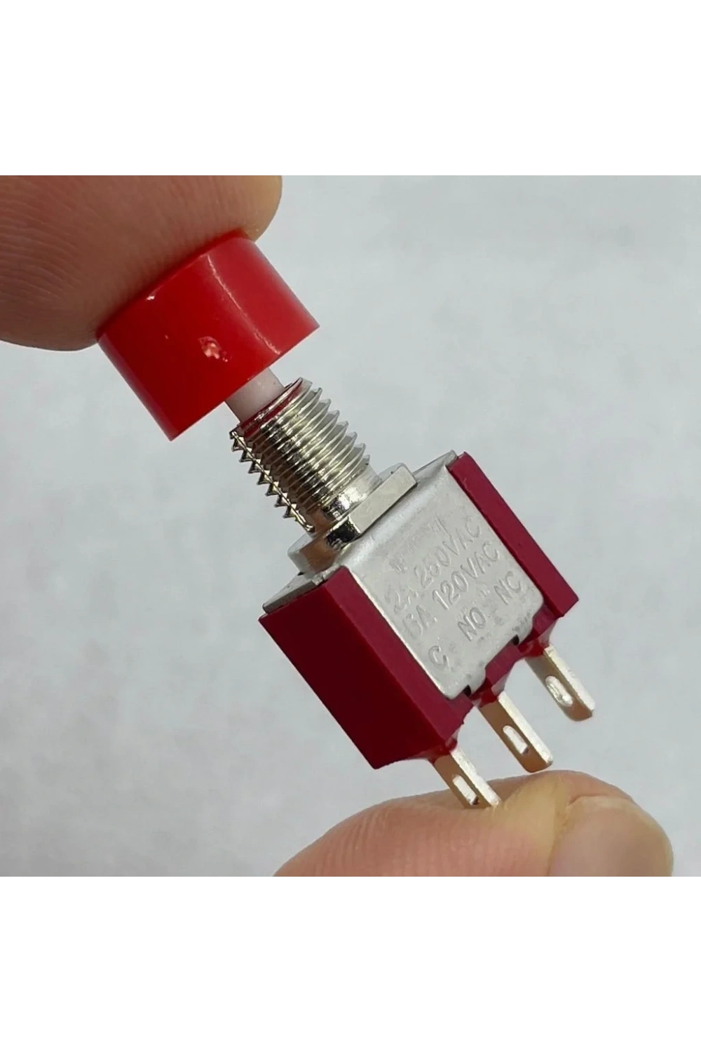 IC-139B Yaylı Buton 6mm 3P 1NO/1NC DS-612