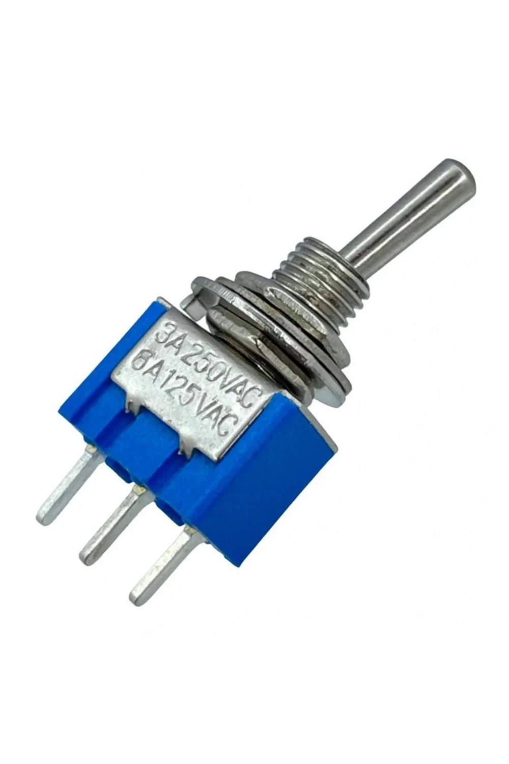 IC-139C Toggle Switch İğne Ayak On-Off 6mm MTS-102-A2