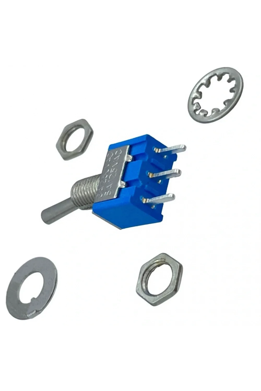IC-139C Toggle Switch İğne Ayak On-Off 6mm MTS-102-A2