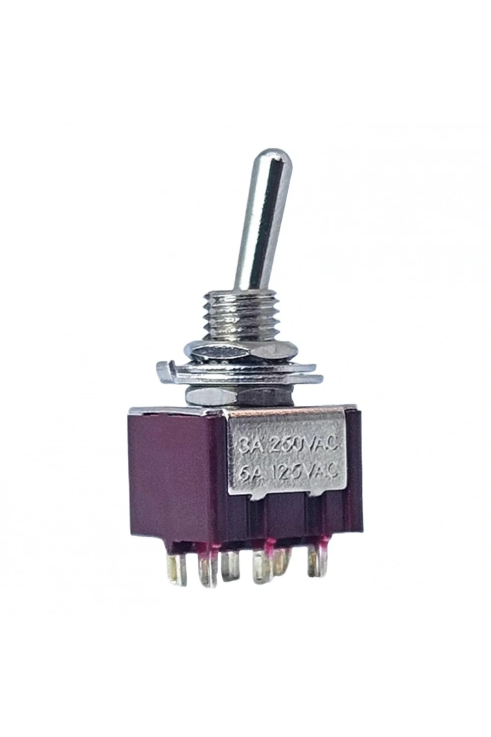 IC-144A Toggle Switch On-Off (Kaliteli) Ø6mm MTS-202