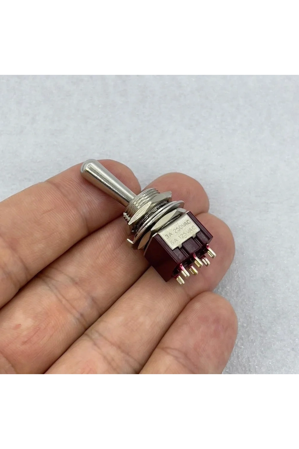 IC-148G Toggle Switch On-Off 12mm 6P MTS-202L