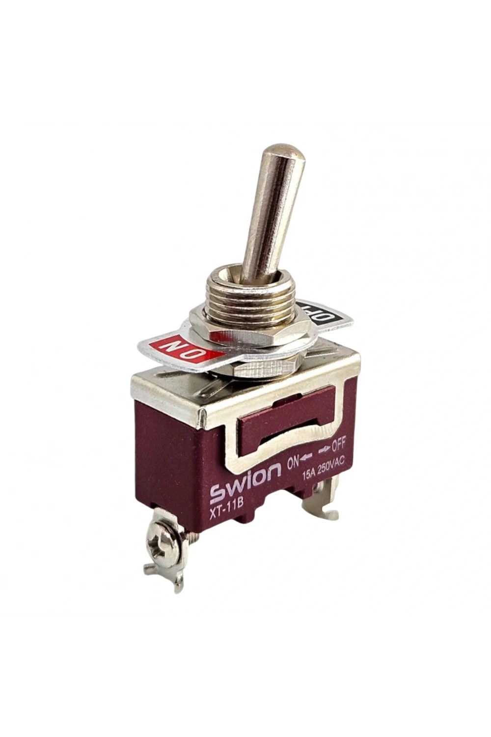 IC-152S-2 SWION Toggle Switch On-Off 15A 2P Ø12mm XT11-B