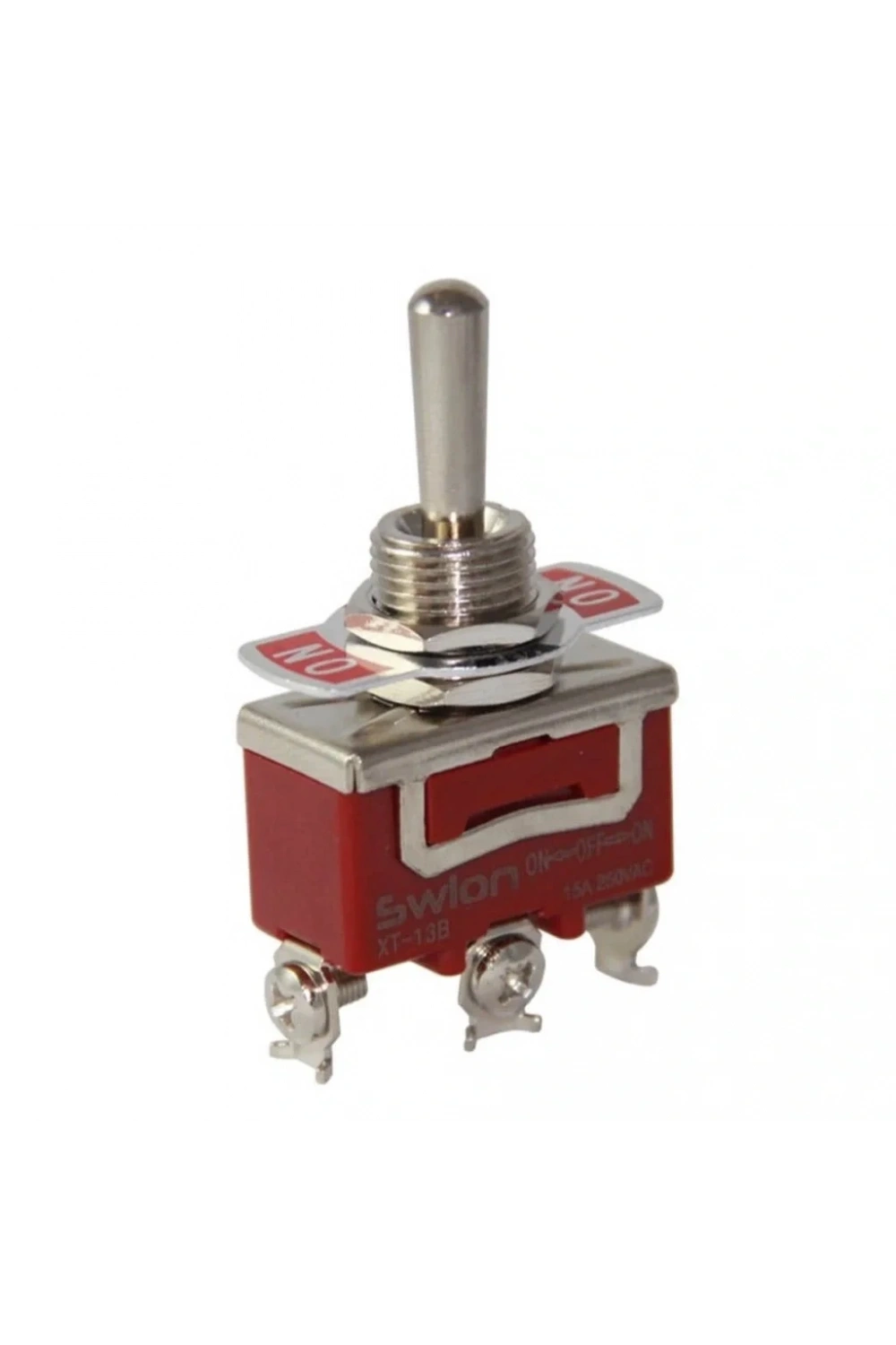 IC-153S Toggle Switch Büyük Boy Vidalı 3P 12mm 15A On-Off-On