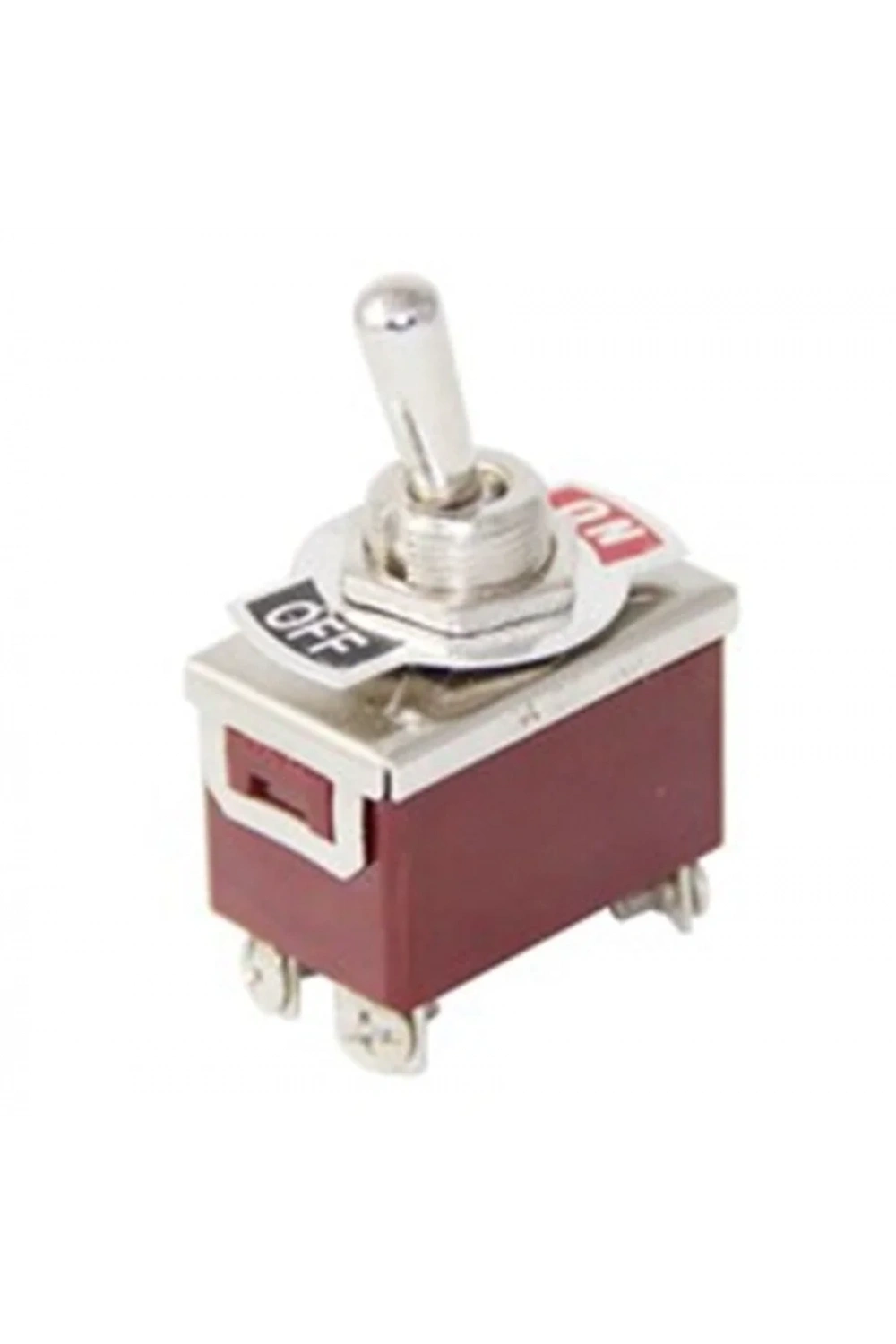 IC-156A Toggle Switch Büyük Boy Yaylı 15A 12mm 4P Vidalı On-Off