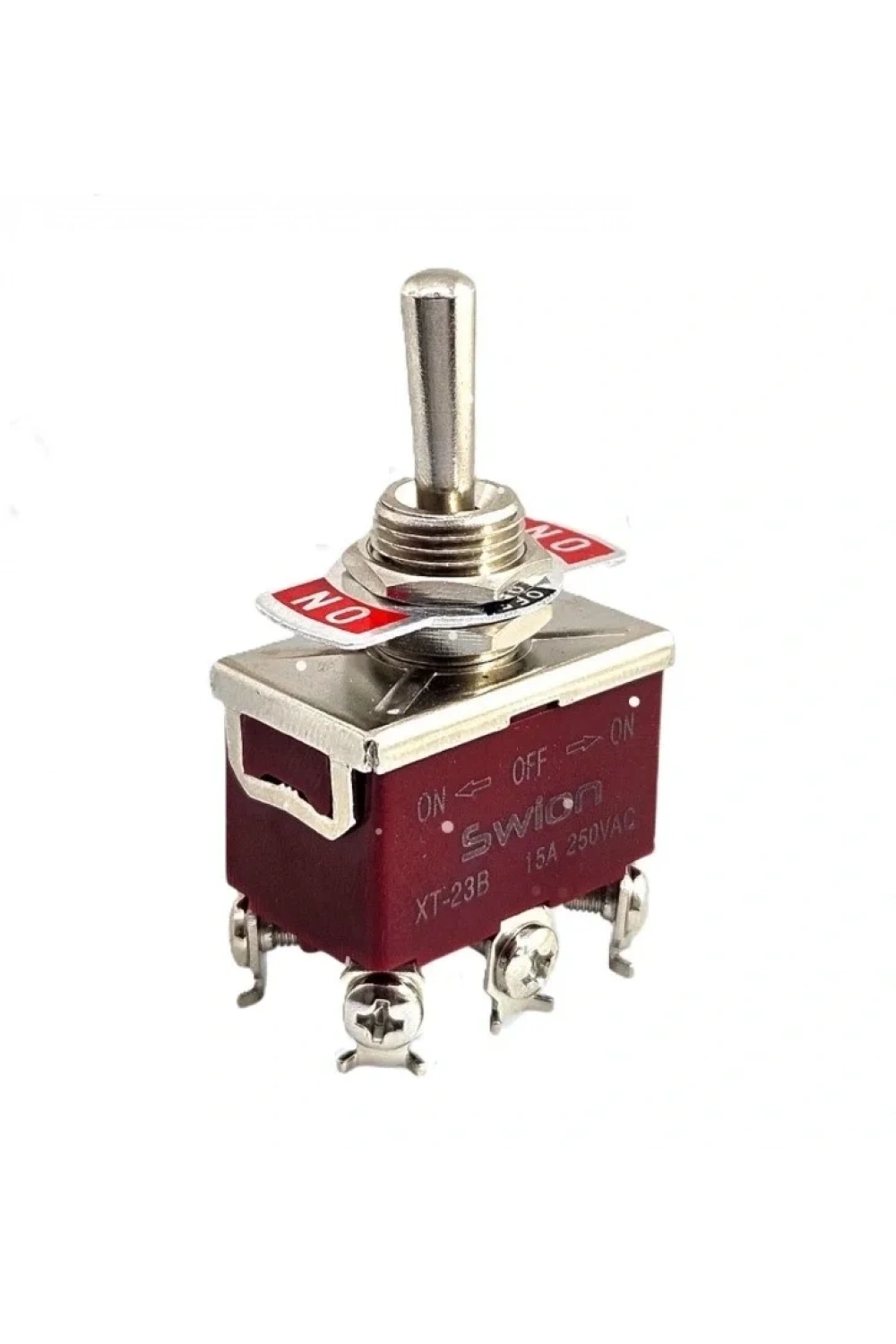 IC-158S SWION Toggle Switch On-Off-On 15A 6P Ø12mm XT-23B