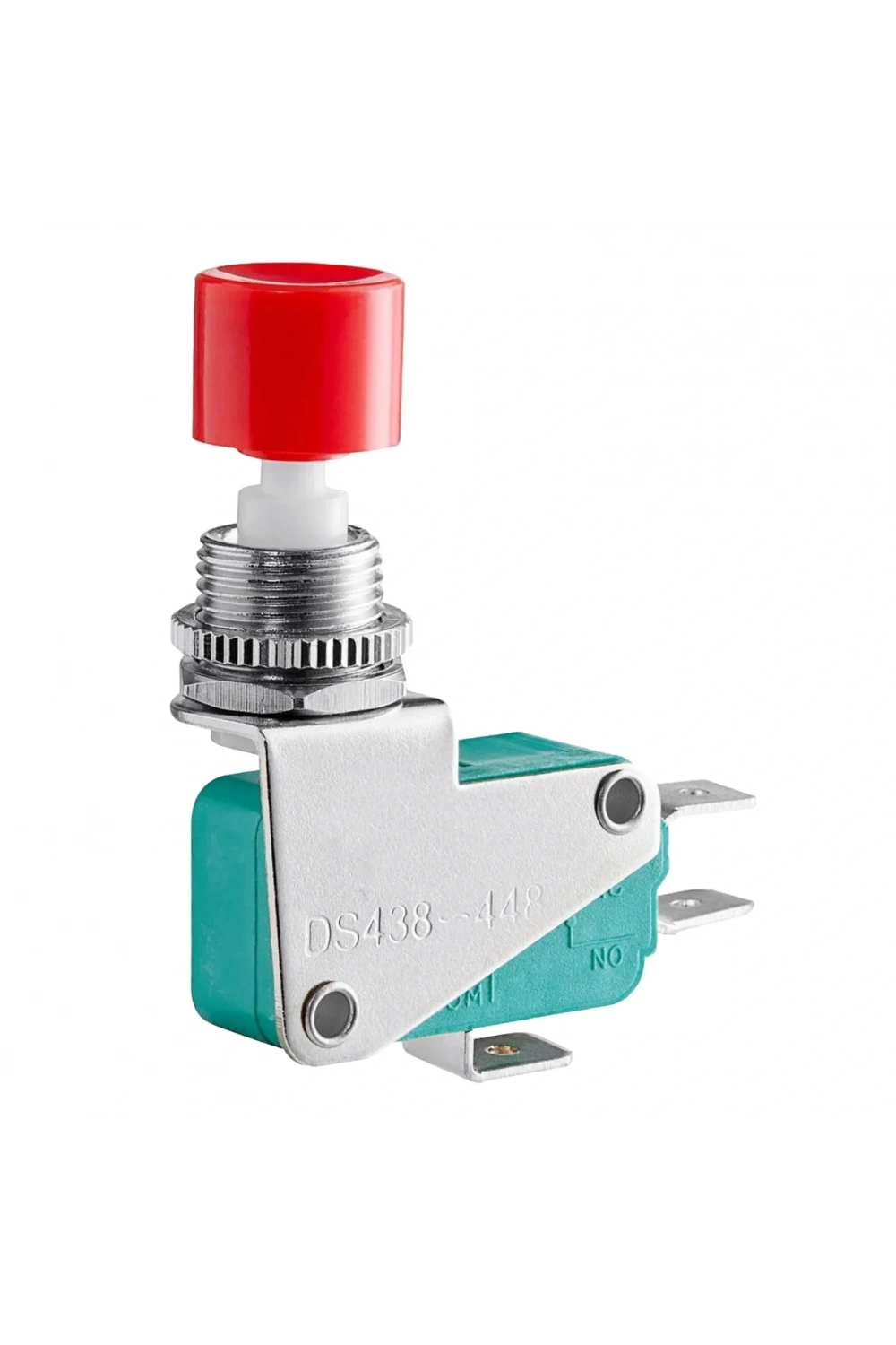 IC-176E Micro Switch Kırmızı Butonlu Ø12mm