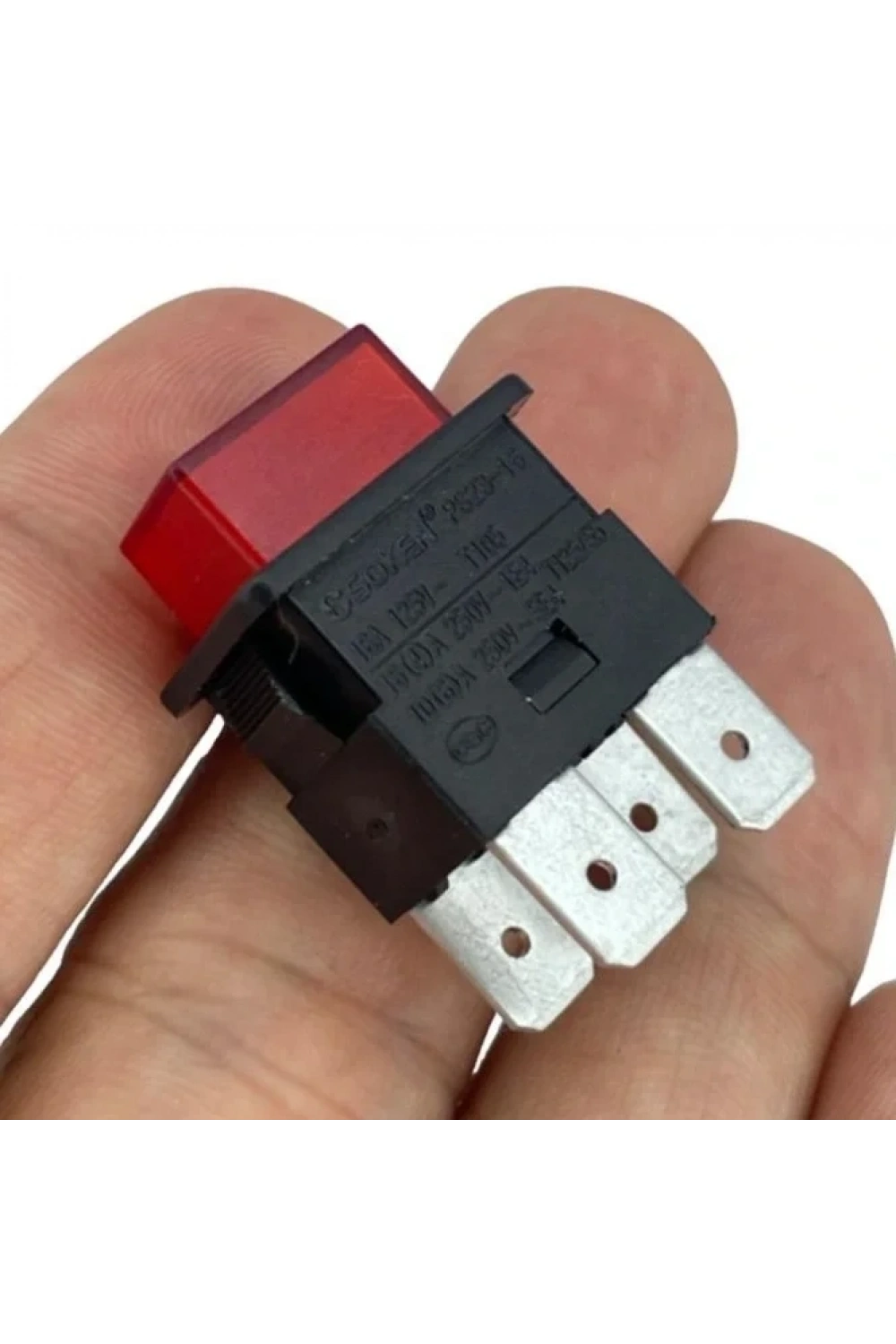 IC-180H Basmalı Işıklı Anahtar 220V 4P Kalıcılı PS23-16N