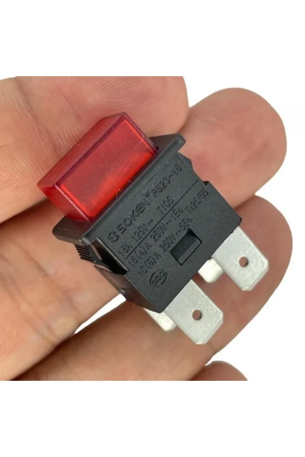 IC-180H Basmalı Işıklı Anahtar 220V 4P Kalıcılı PS23-16N