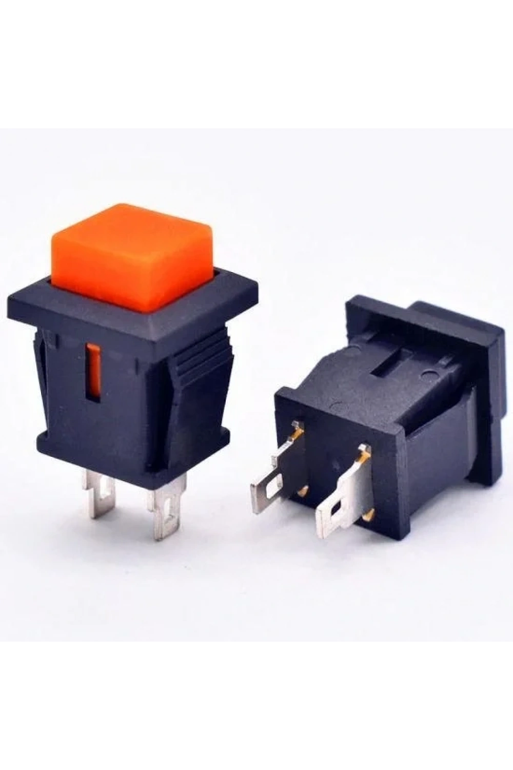 IC-180K-0 Kare Buton Kırmızı Yaylı Ters DS-430
