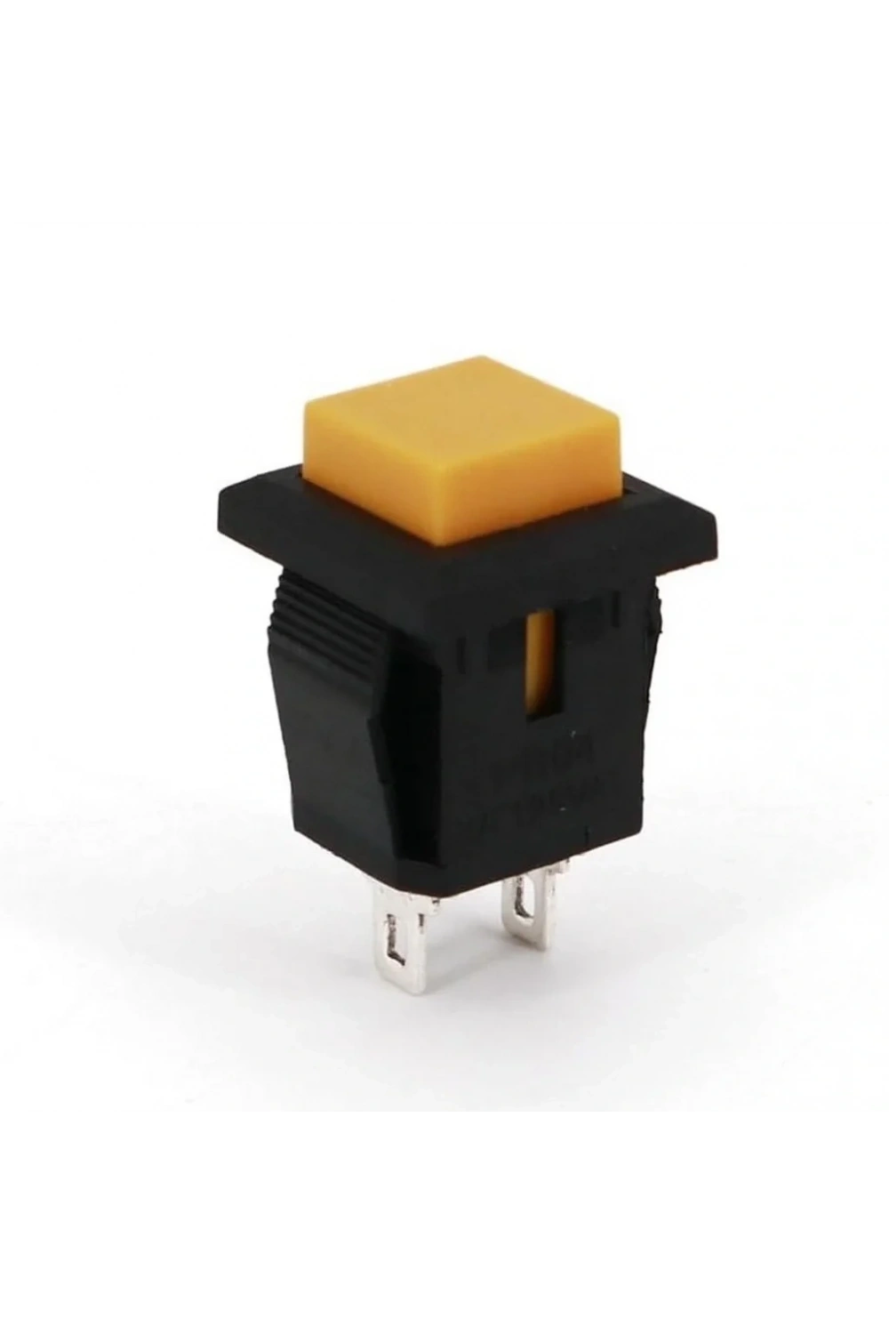 IC-180K Plastik Buton Yaylı 2P PBS15B Sarı