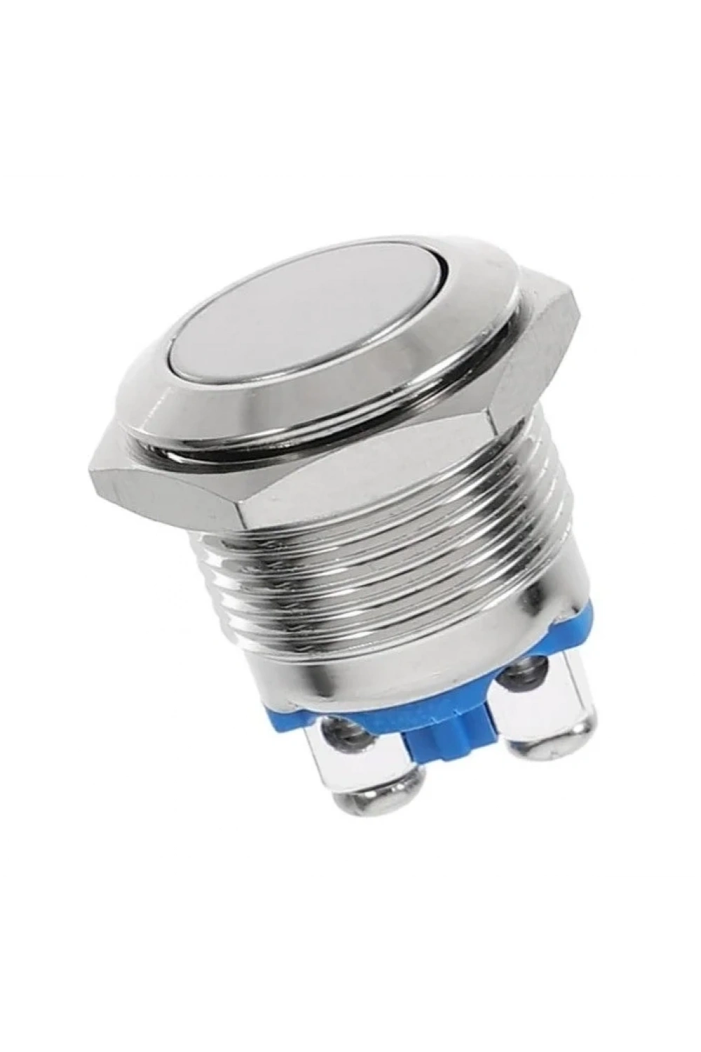 IC-181 D61 Ø19mm Buton Metal Bombe PBS28B