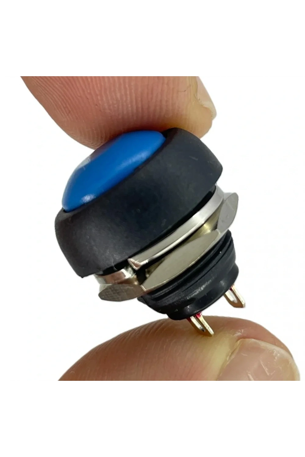 IC-184 Mavi Plastik Push Buton 12mm PBS-33B