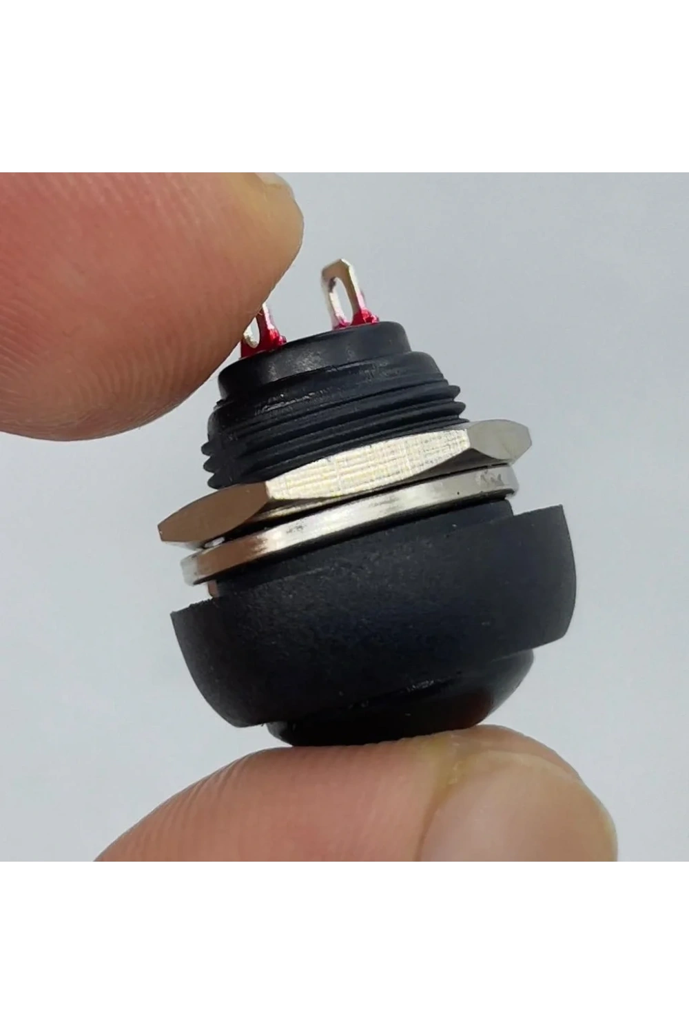 IC-184 Siyah Plastik Push Buton 12mm PBS-33B