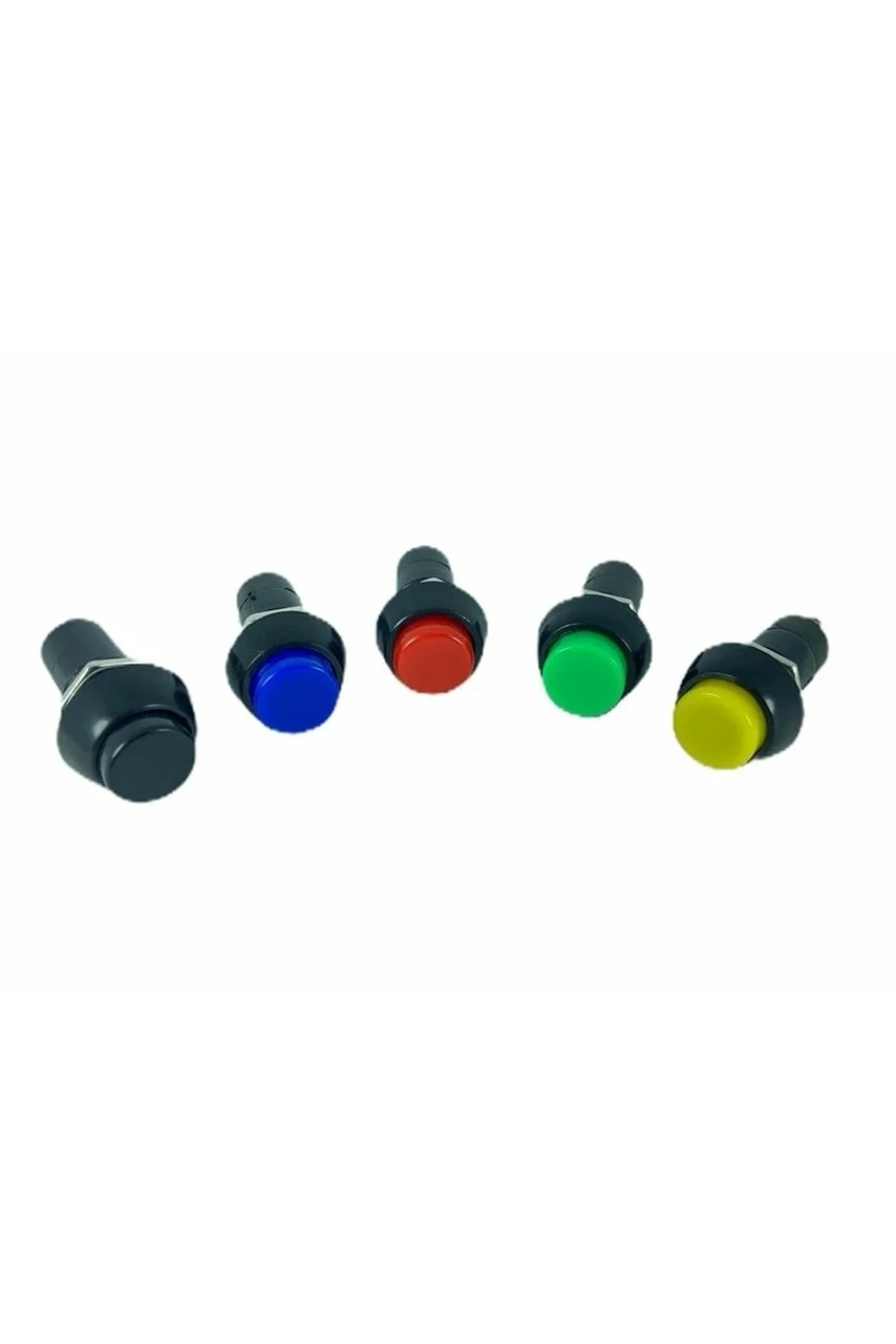 IC-186 Buton Plastik (PBS11B) Yaylı 12mm Yeşil