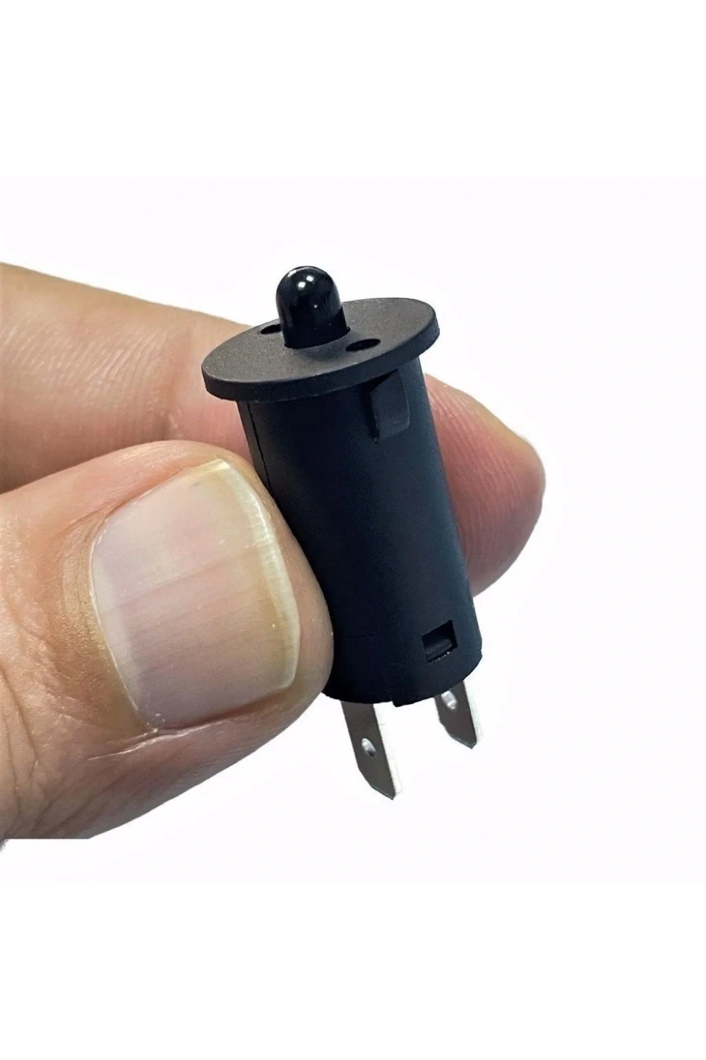 IC-187A Ters Kapak Switch Normalde Kapalı Kontak 12mm Siyah 1 Adet