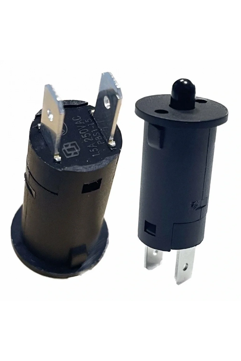 IC-187A Ters Kapak Switch Normalde Kapalı Kontak 12mm Siyah 1 Adet
