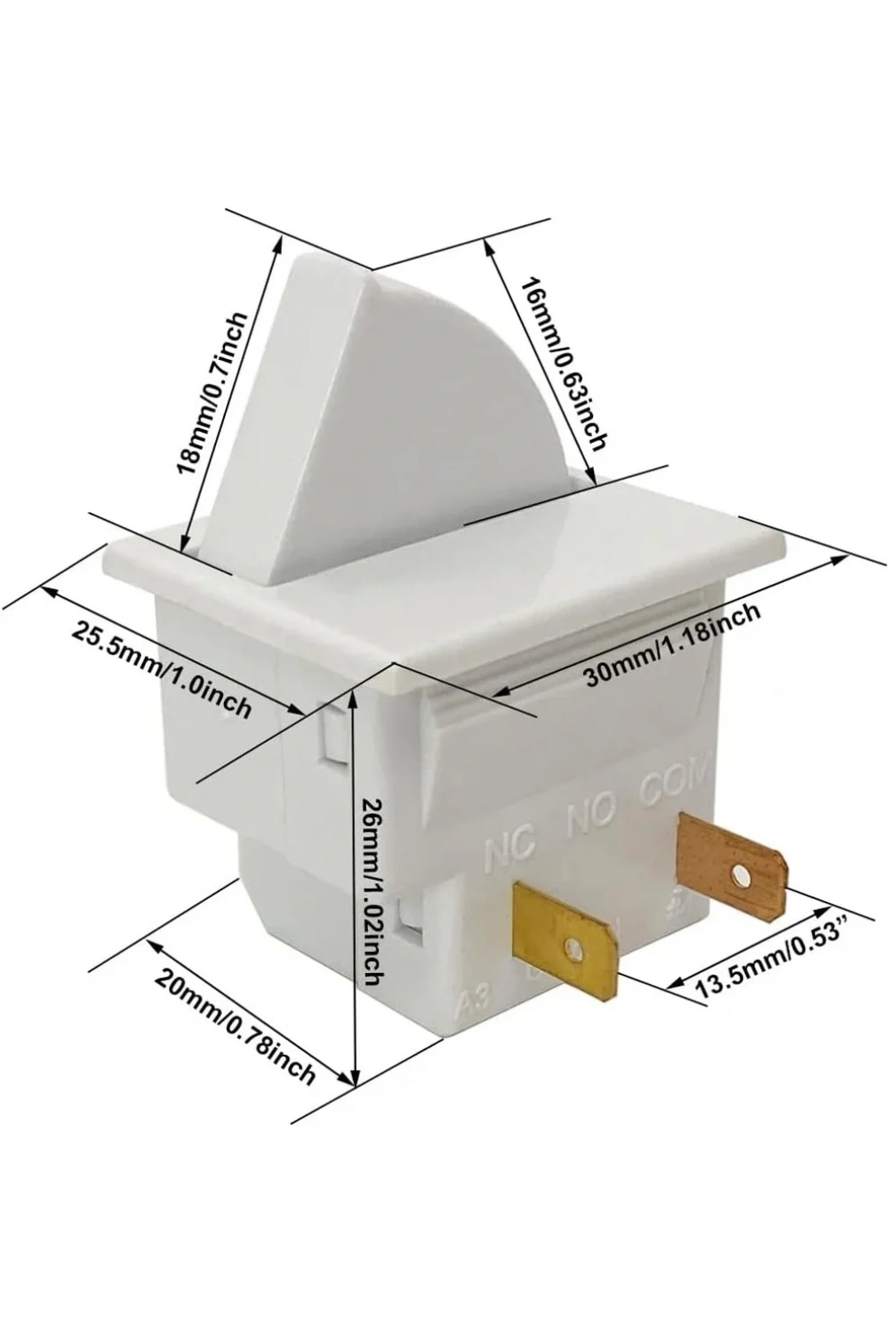 IC-187B Kapak Switch (Ters) Normalde Kapalı Kontak