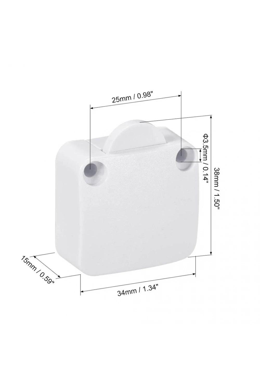 IC-187E Ters Dolap Anahtarı Sıva Üstü Kapak Switch Beyaz