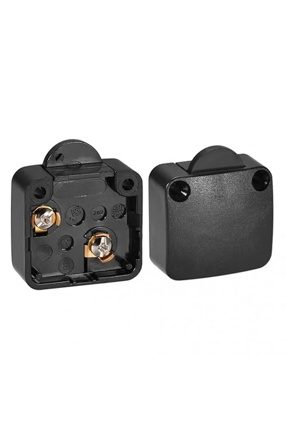 IC-187E Ters Dolap Anahtarı Sıva Üstü Kapak Switch Siyah