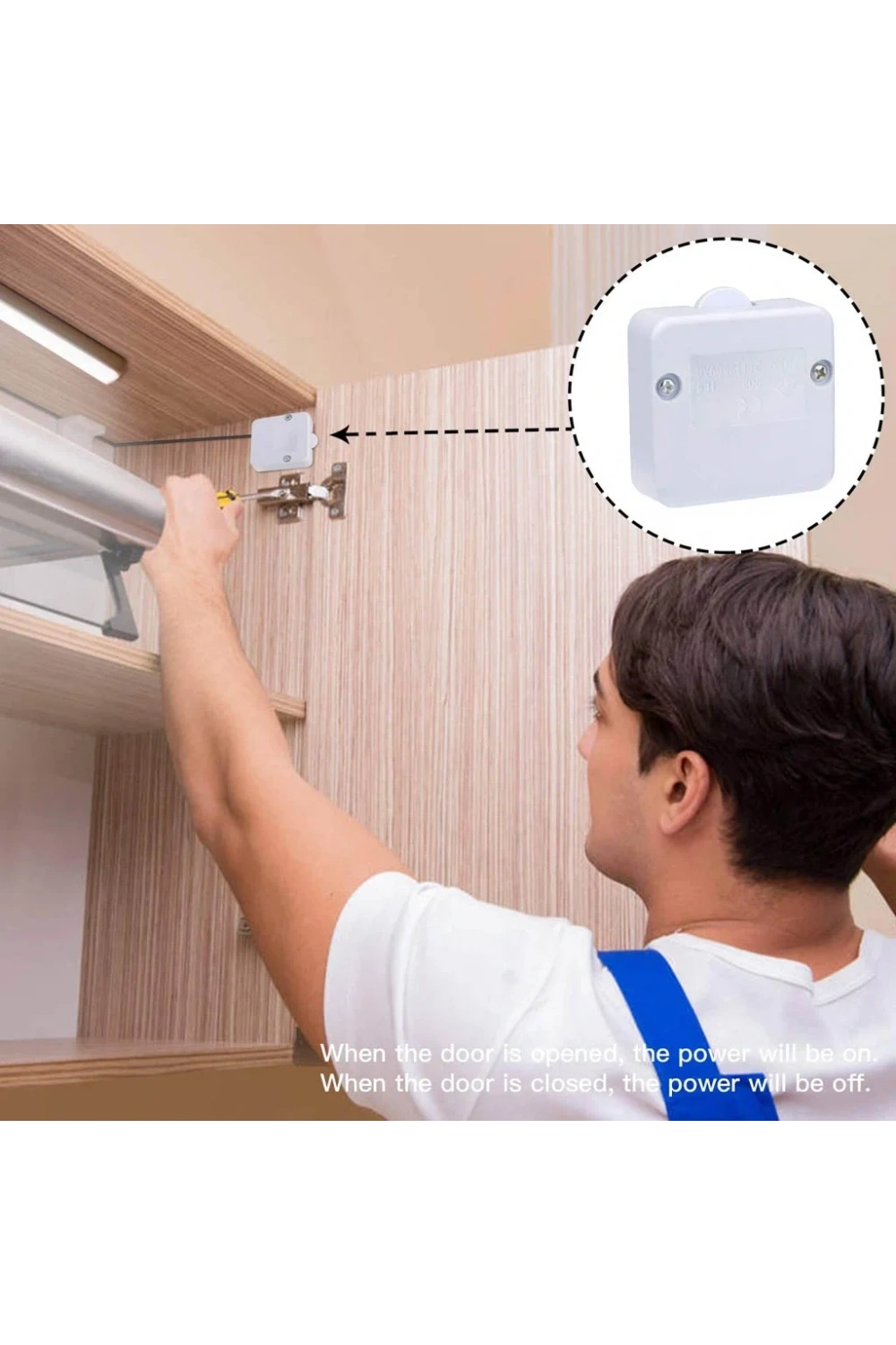 IC-187E Ters Dolap Anahtarı Sıva Üstü Kapak Switch Siyah