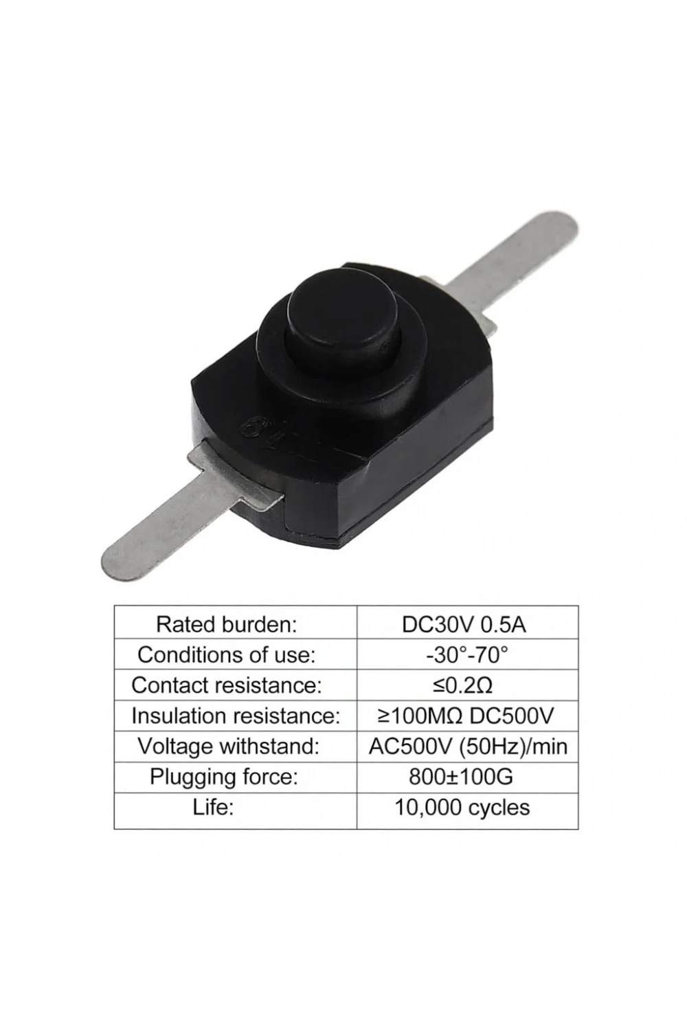 IC-192B-1 Mini Çıt Çıt Deney Anahtarı Switch On-Off