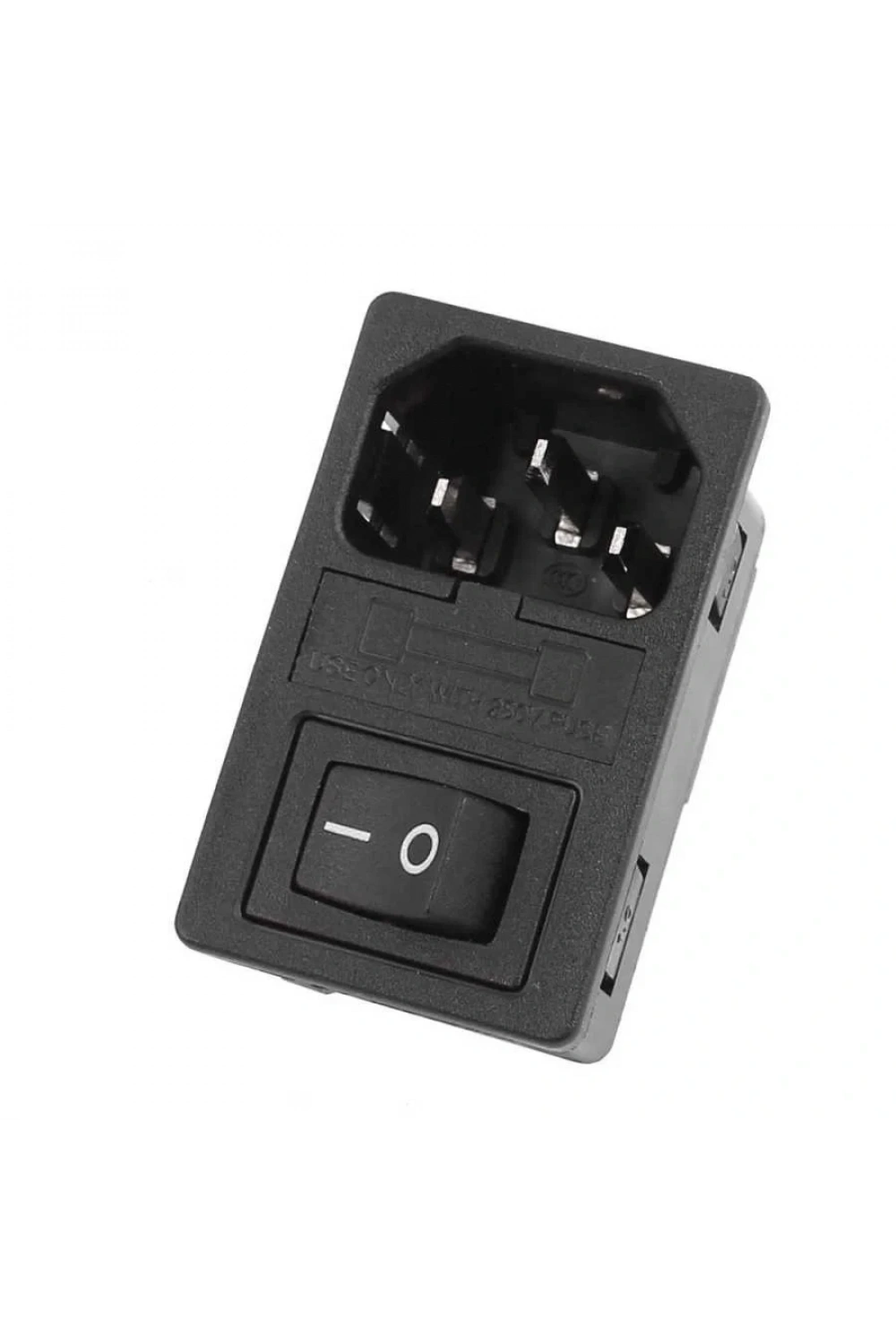IC-214A C14 Power Soket Sigorta Yuvalı Anahtarlı Kutu Tip